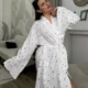 Жіночий халат-кімоно з мусліну