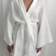 Жіночий халат-кімоно з мусліну
