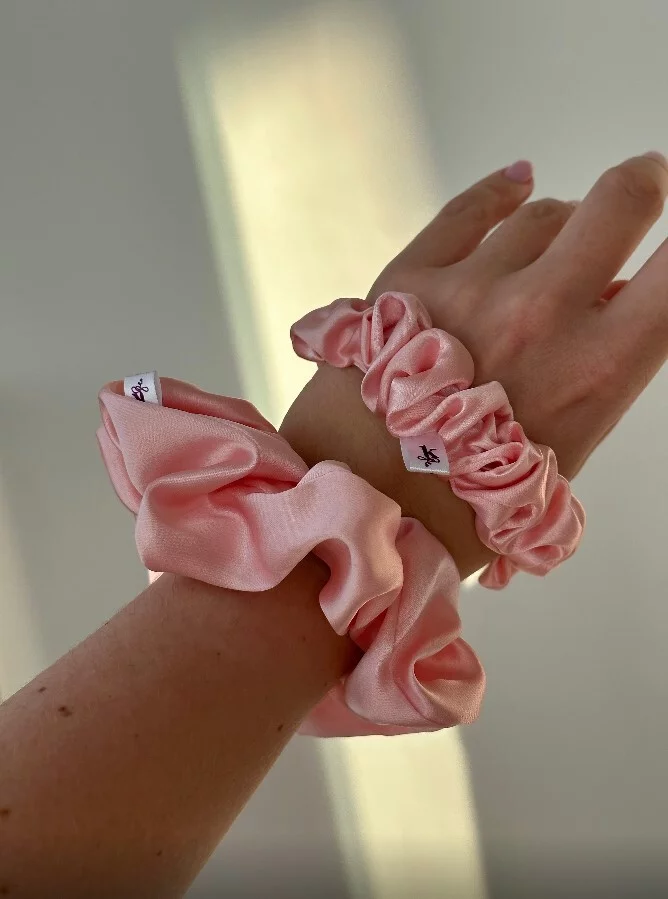 Шовкові резинки для волосся