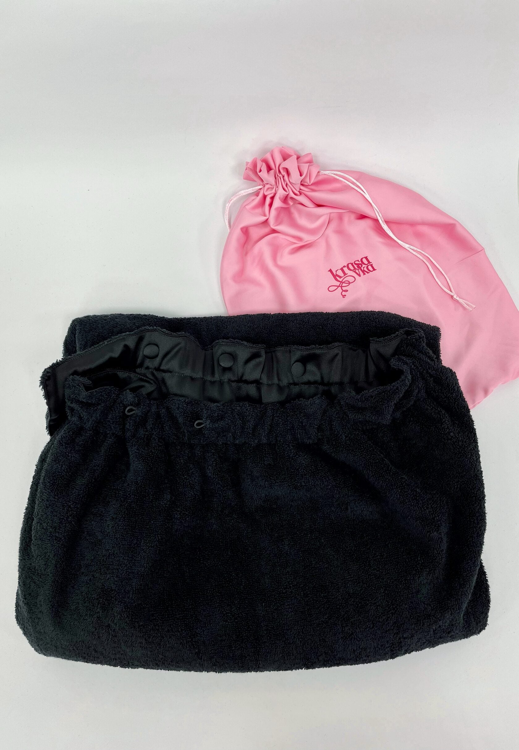 Рушник-тюрбан для тіла на застібці