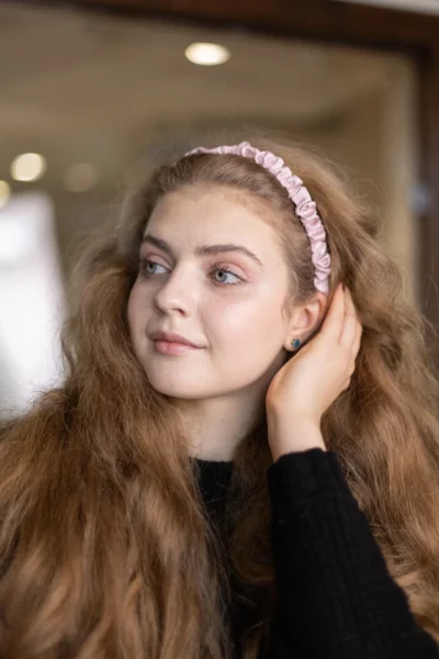 Обруч-пов'язка з натурального шовку Mulberry