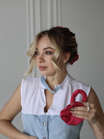 Набір для об'ємної укладки: чубчик+бігуді стандарт